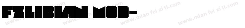 FZLibian mod字体转换